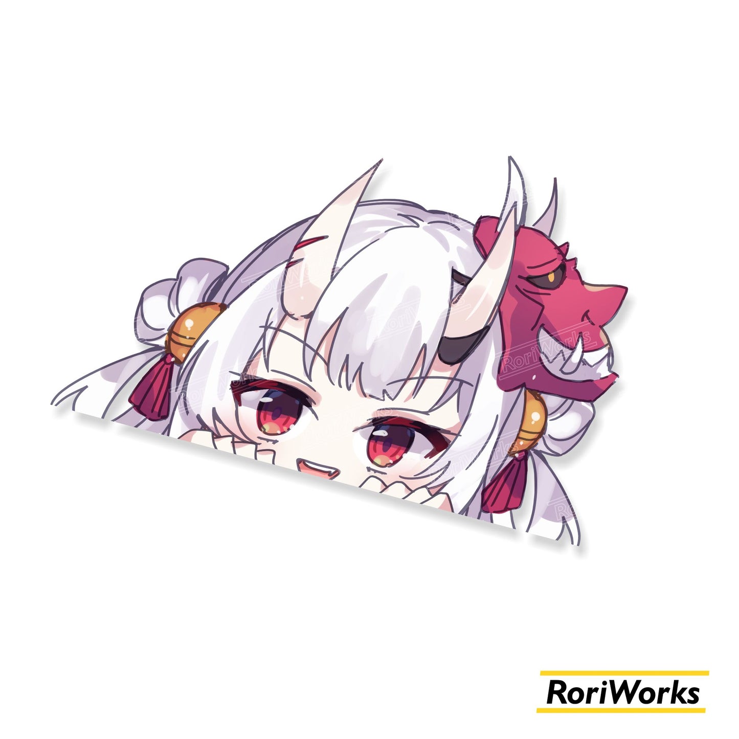 Ayame - Peeking Sticker