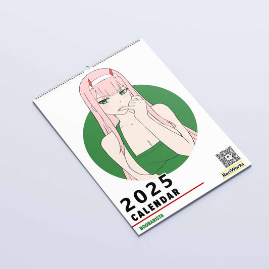 Boobarista - Wall Calendar 2025