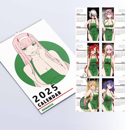 Boobarista - Wall Calendar 2025