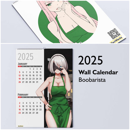Boobarista - Wall Calendar 2025
