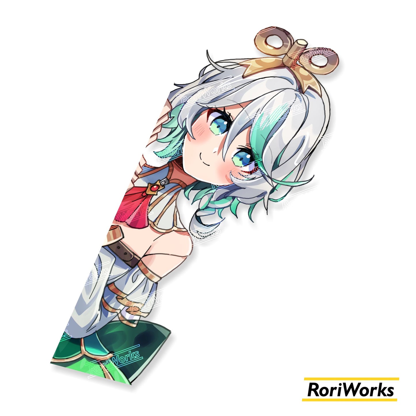 Cecilia - Peeking Sticker