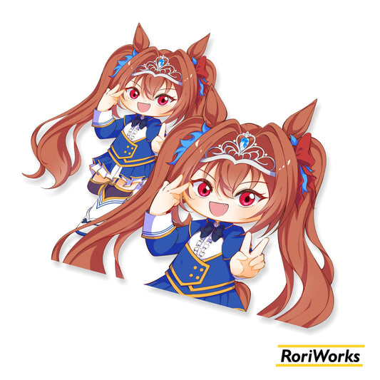 Daiwa Scarlet (Chibi) - Sticker