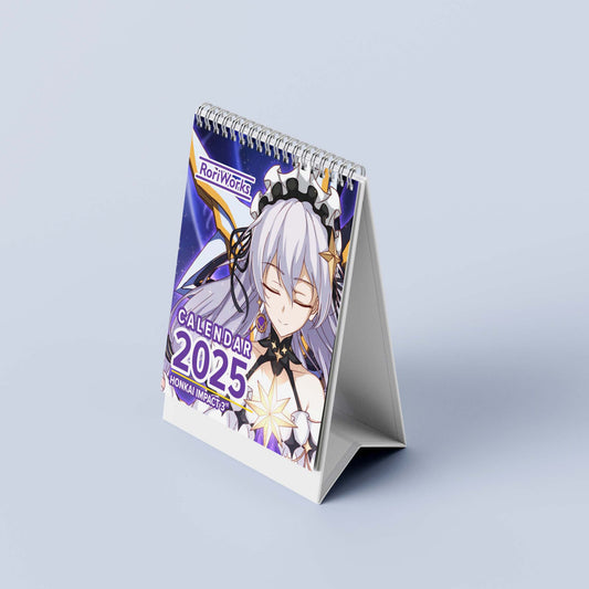 Honkai Impact 3 - Mini Desk Calendar 2025
