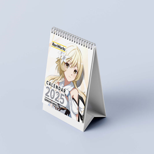 Genshin Impact - Mini Desk Calendar 2025