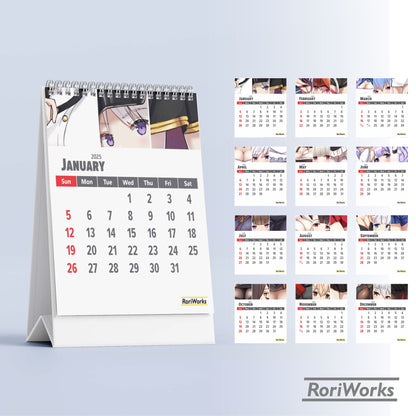 Azur Lane - Mini Desk Calendar 2025