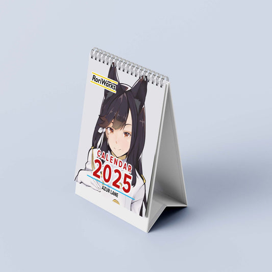Azur Lane - Mini Desk Calendar 2025
