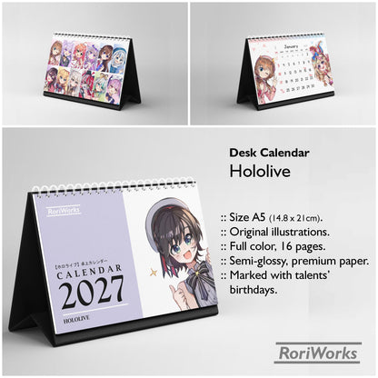 Hololive - Desk Calendar 2027