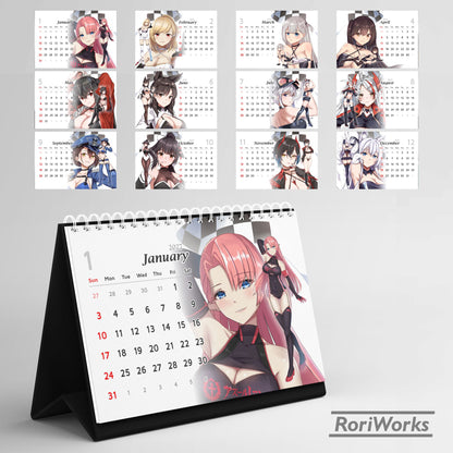 Azur Lane (Race Queen) - Desk Calendar 2027