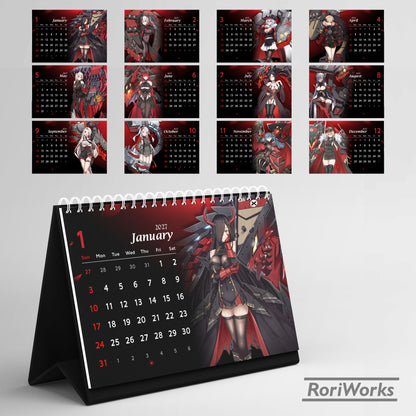 Azur Lane (Iron Blood) - Desk Calendar 2027