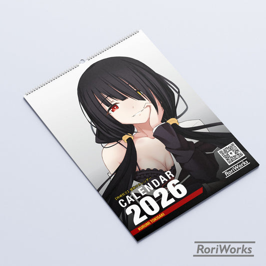 Kurumi Tokisaki - Wall Calendar 2026
