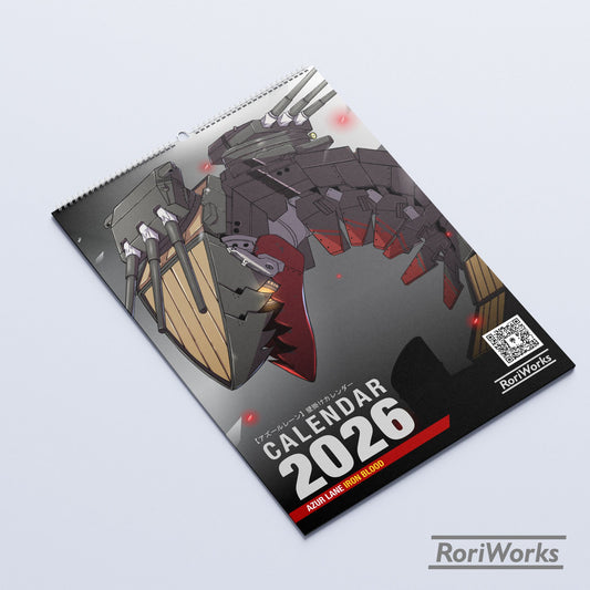 Azur Lane (Iron Blood) - Wall Calendar 2026