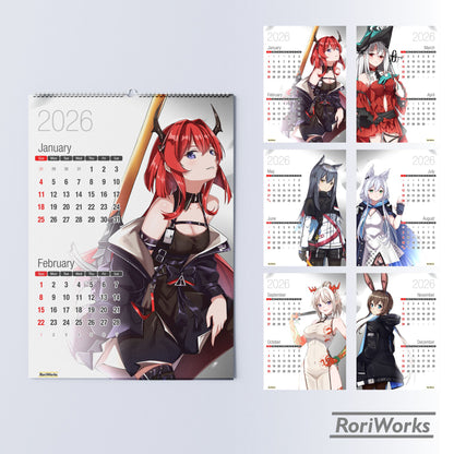 Arknights - Wall Calendar 2026