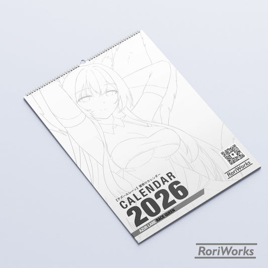 Azur Lane (Race Queen) - Wall Calendar 2026