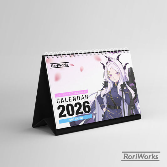 Blue Archive - Desk Calendar 2026