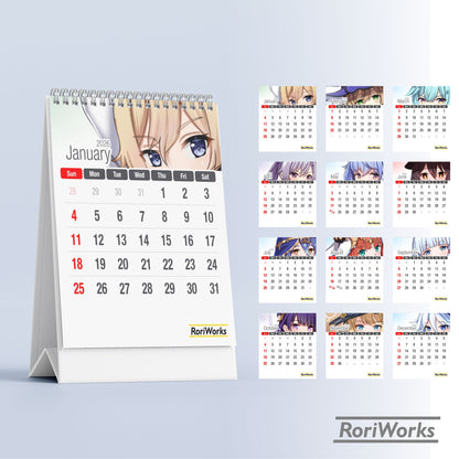 Genshin Impact - Mini Desk Calendar 2026