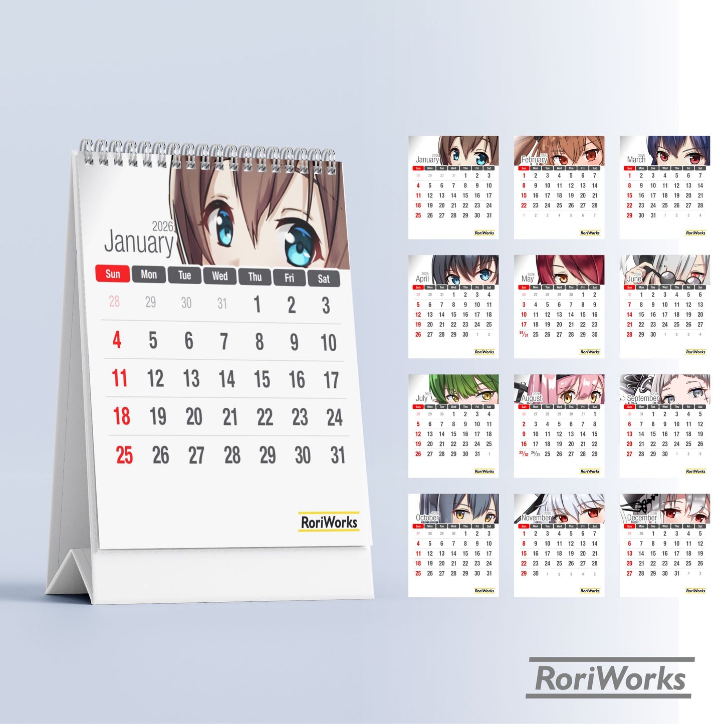 Arknights - Mini Desk Calendar 2026