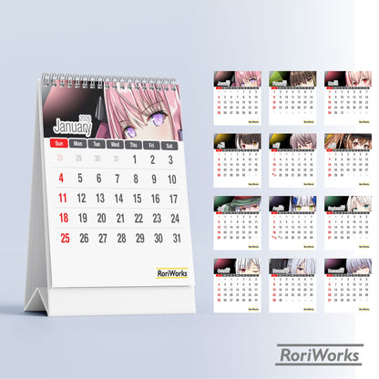 Girls' Frontline - Mini Desk Calendar 2026