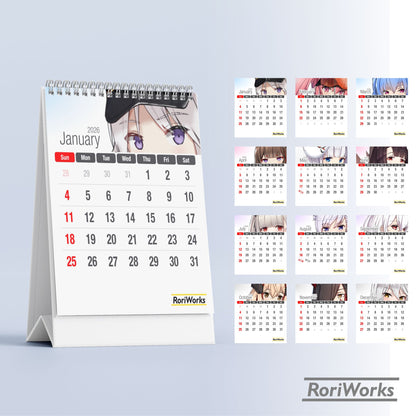 Azur Lane - Mini Desk Calendar 2026