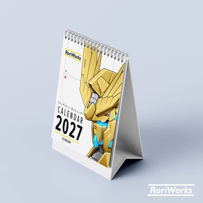 Gundam - Mini Desk Calendar 2027