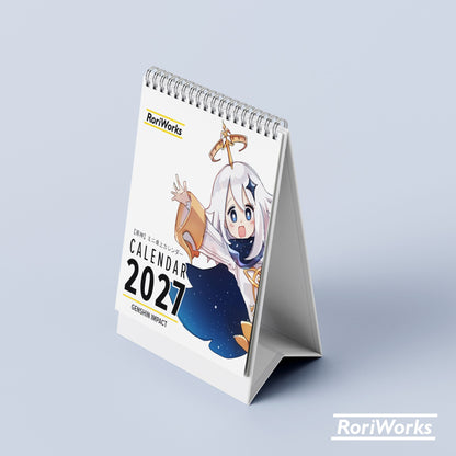 Genshin Impact - Mini Desk Calendar 2027
