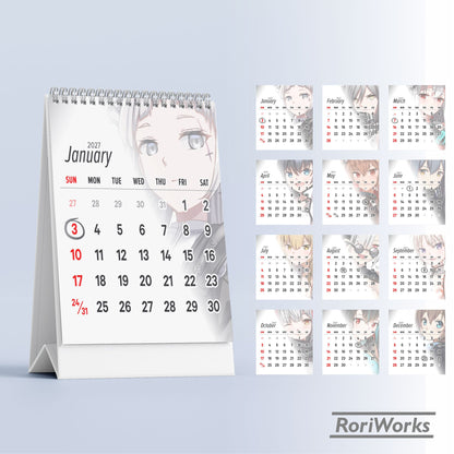 Arknights - Mini Desk Calendar 2027