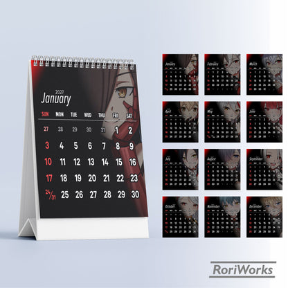 Azur Lane (Iron Blood) - Mini Desk Calendar 2027