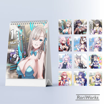 Blue Archive - Mini Desk Calendar 2027
