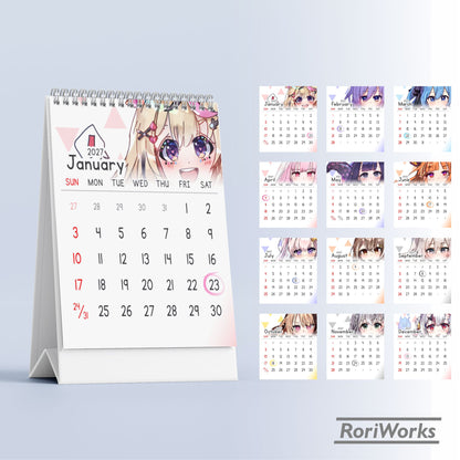 Hololive - Mini Desk Calendar 2027