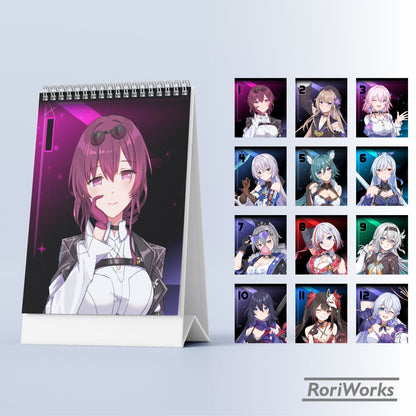 Honkai: Star Rail - Mini Desk Calendar 2027