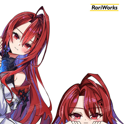 Elizabeth - Peeking Sticker