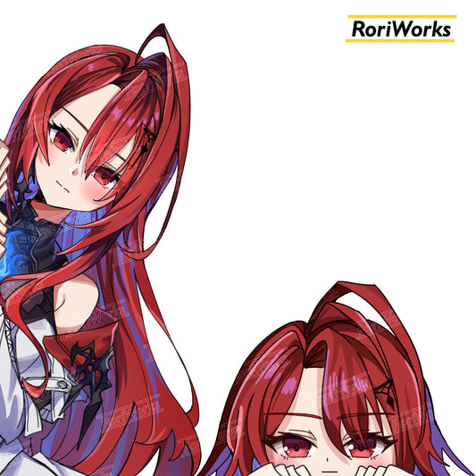 Elizabeth - Peeking Sticker