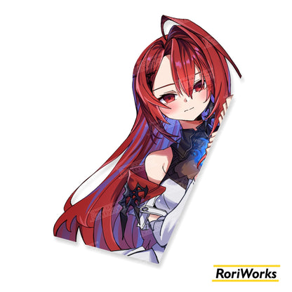 Elizabeth - Peeking Sticker