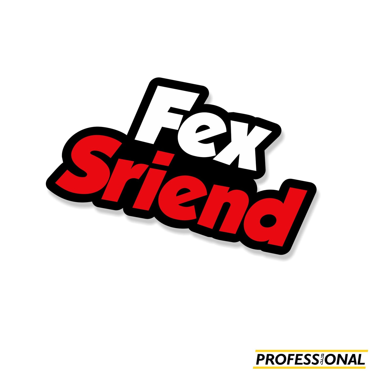 Fex Sriend - Dyslexia Sticker