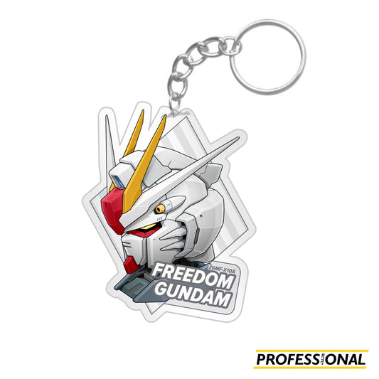 Freedom Gundam Head - Keychain
