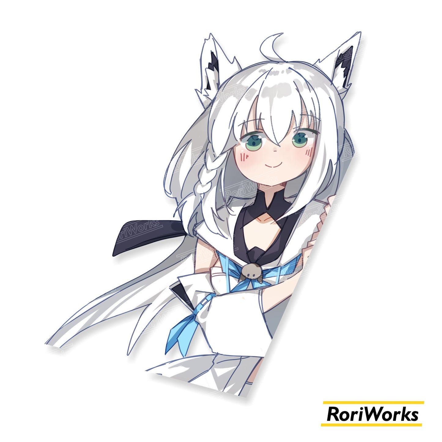 Fubuki - Peeking Sticker
