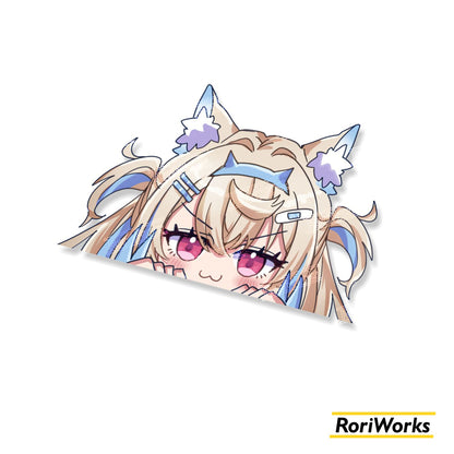 Fuwawa - Peeking Sticker
