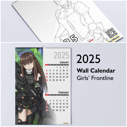 Girls' Frontline - Wall Calendar 2025