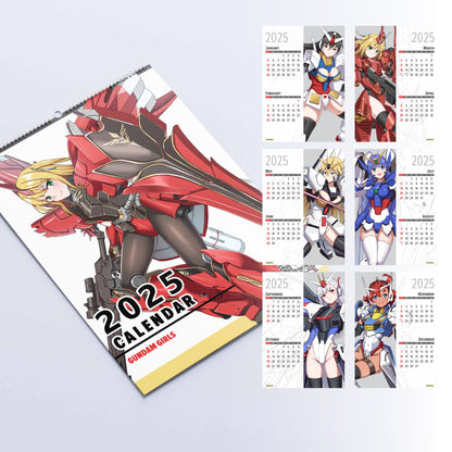 Gundam Girls - Wall Calendar 2025