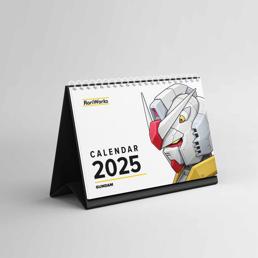 Gundam Head - Desk Calendar 2025