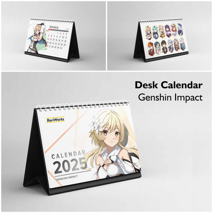 Genshin Impact - Desk Calendar 2025
