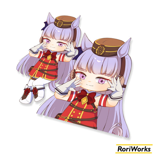 Gold Ship (Chibi) - Sticker