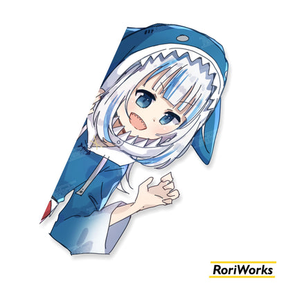 Gura - Peeking Sticker