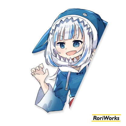 Gura - Peeking Sticker