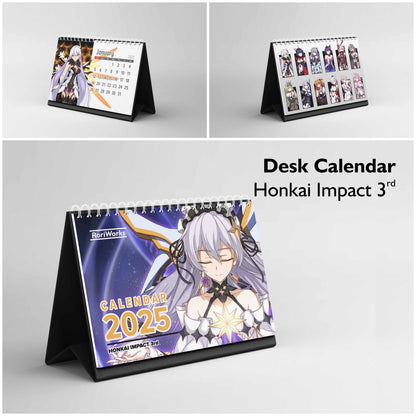 Honkai Impact 3rd - Desk Calendar 2025
