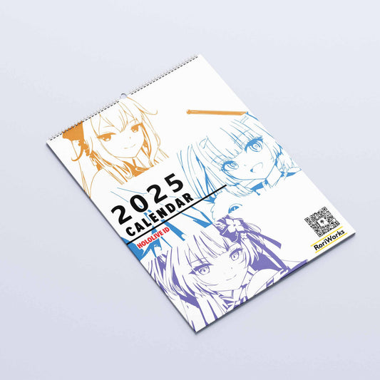 Hololive ID - Wall Calendar 2025