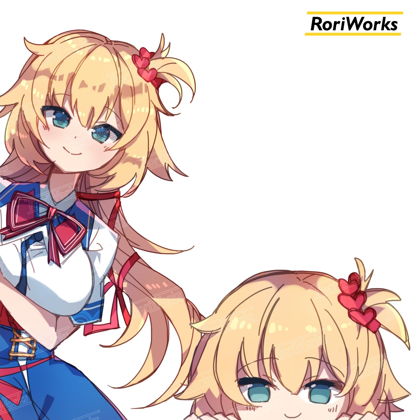 Haato - Peeking Sticker