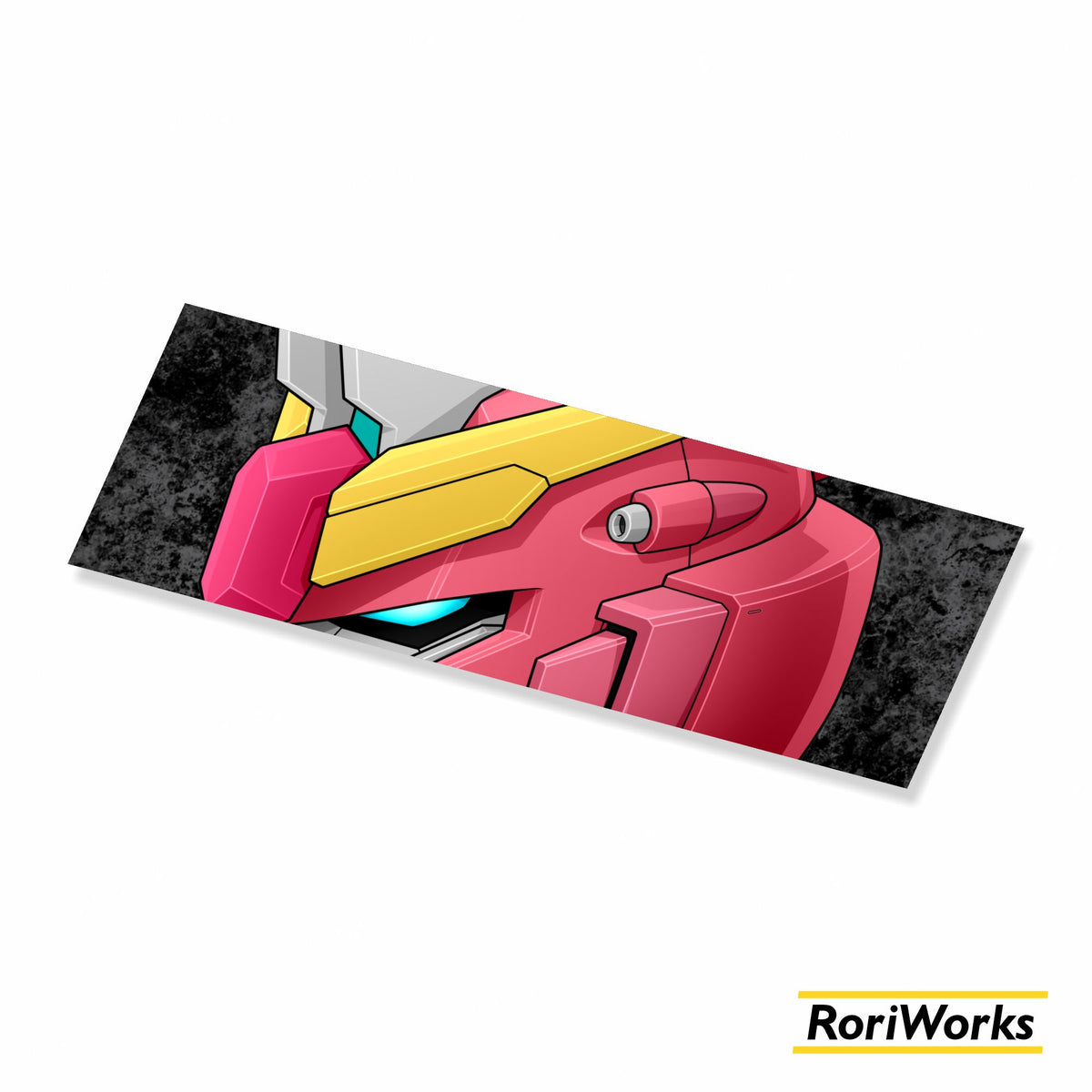 ∞ Justice Gundam Type II Head - Sticker