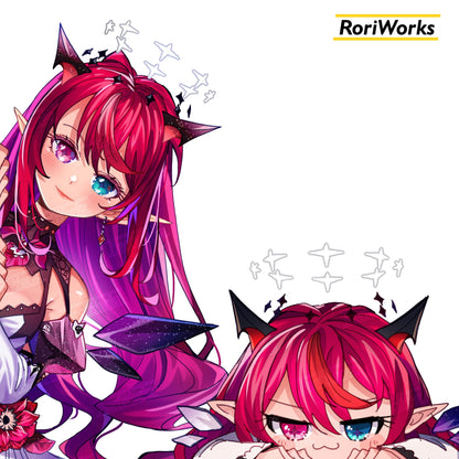 IRyS - Peeking Sticker