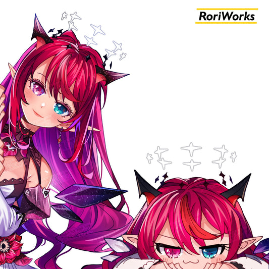 IRyS - Peeking Sticker