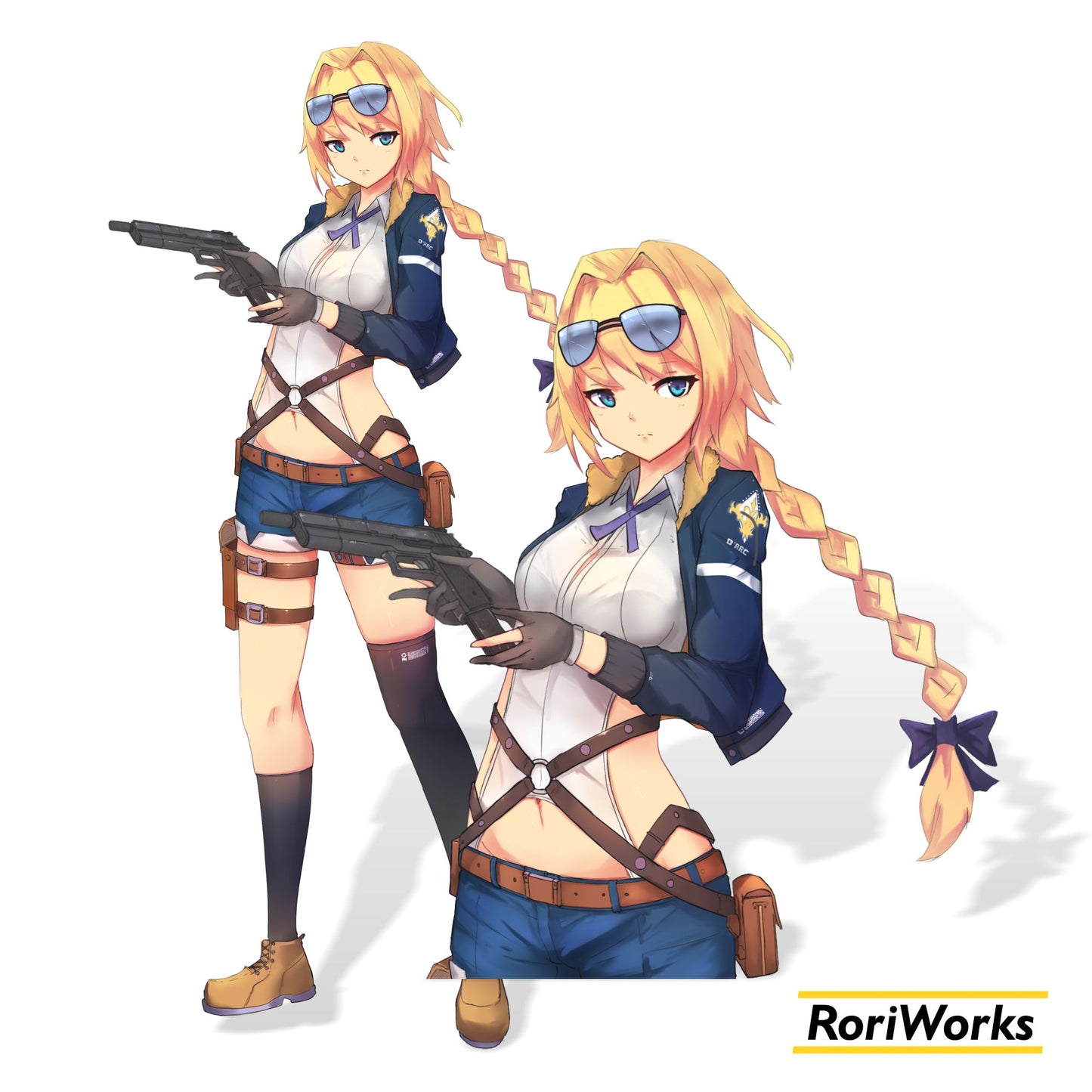 Jeanne x Grizzly mark V - Sticker